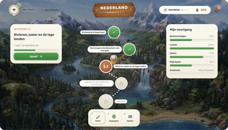 Expeditie Nederland: expeditieroute in Mijn Nomade